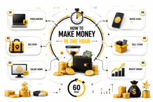 How to Make Money in One Hour: Fast and Realistic Ways to Earn Extra Cash