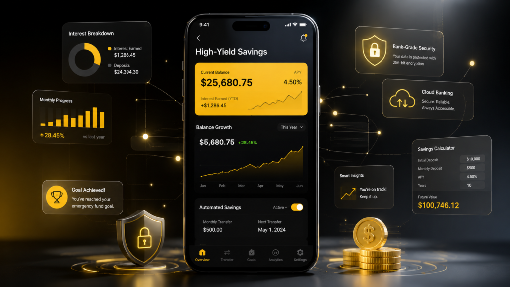 High Yield Savings Accounts Calculator