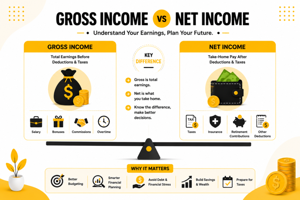 Net Income vs Gross Income