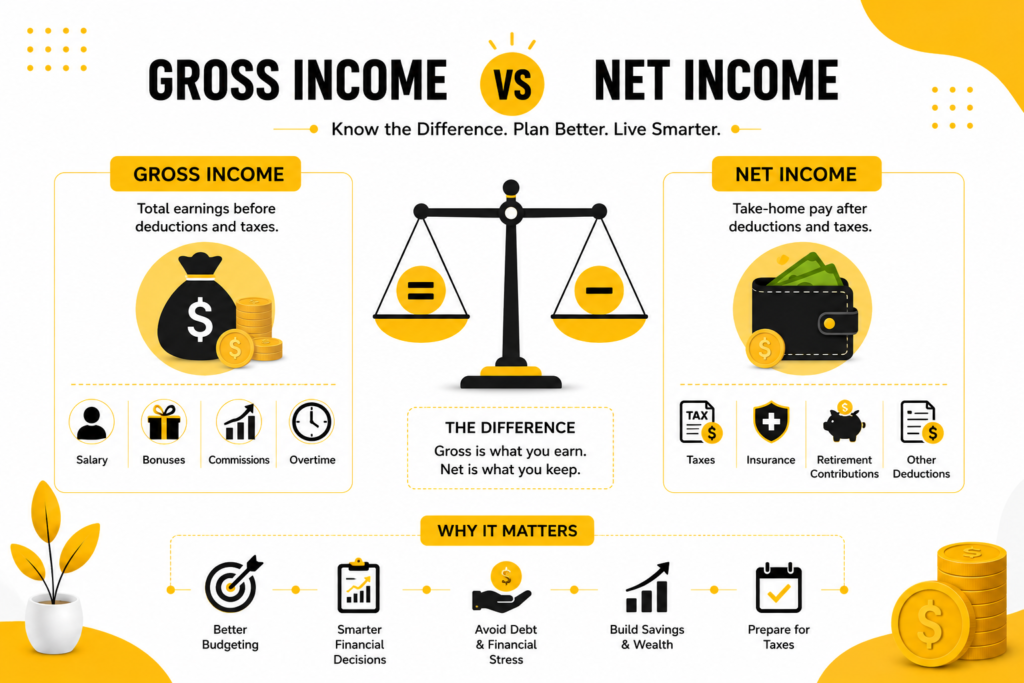 Net Income vs Gross Income