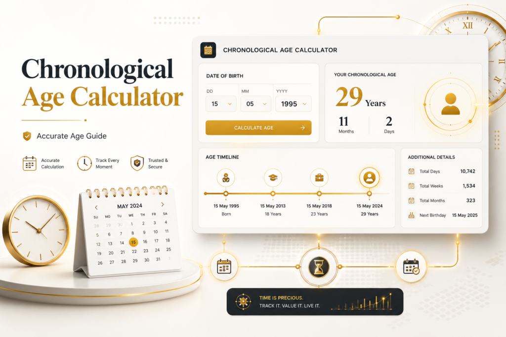 Chronological Age Calculator