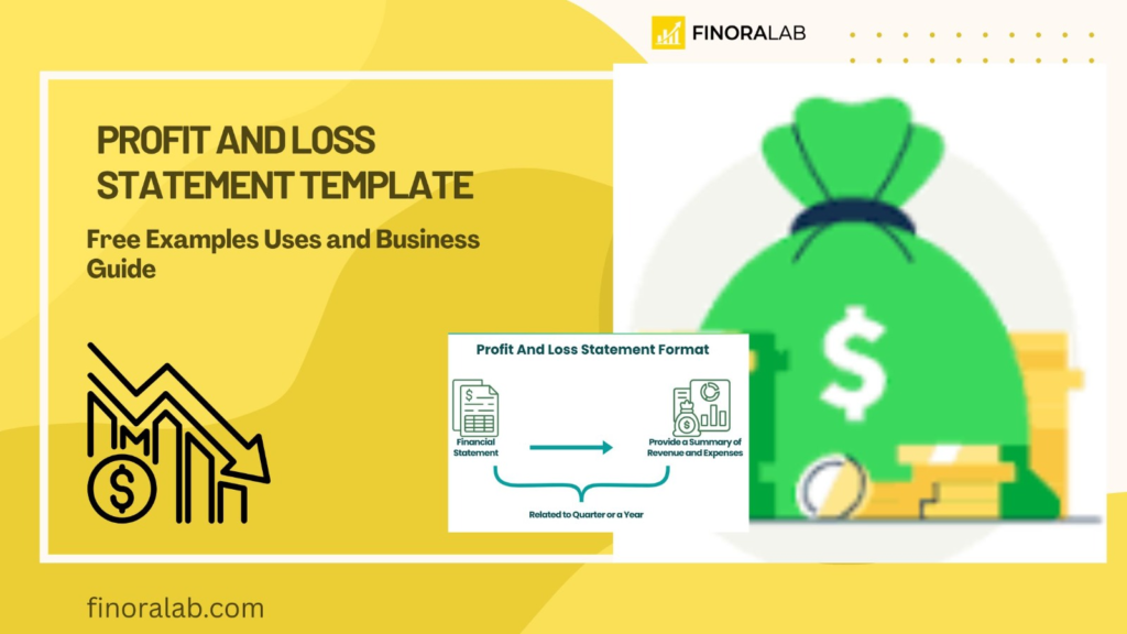 Profit and Loss Statement Template: