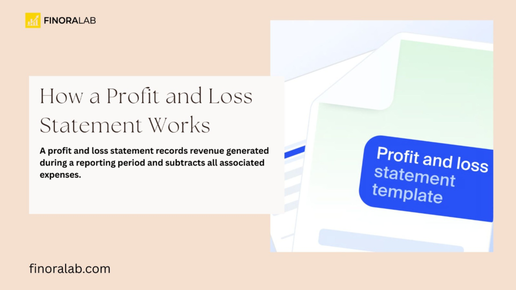 Profit and Loss Statement Template: