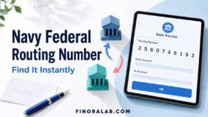 Navy Federal Routing Number: Find It Instantly