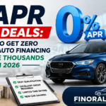 0 Apr Car Deals: How to Get Zero Interest Auto Financing and Save Thousands in 2026 0 Apr Car Deals