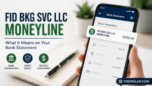 FID BKG SVC LLC MoneyLine: What It Means on Your Bank Statement & What to D