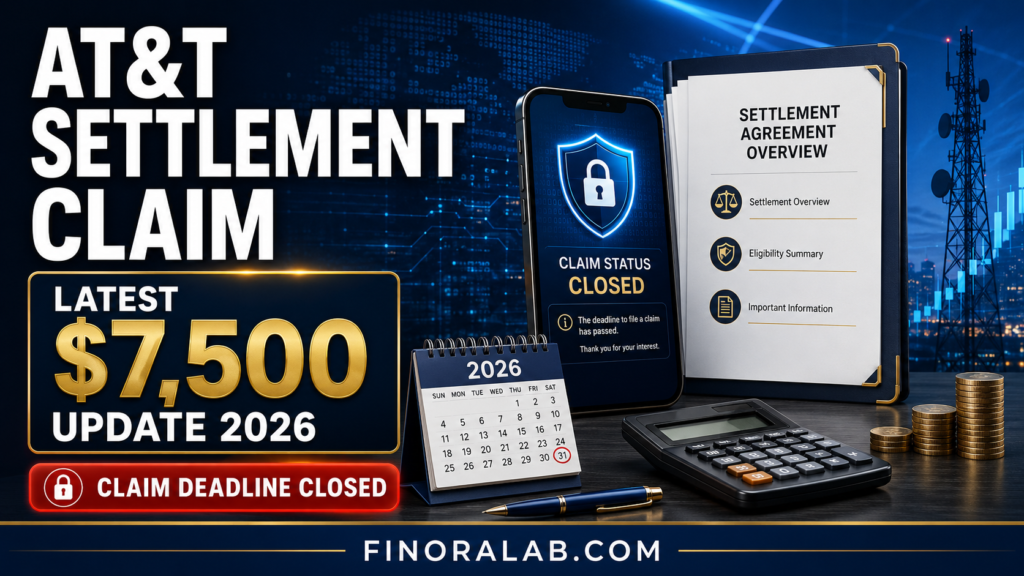 AT&T Settlement Claim: Latest $7,500 Update 2026
