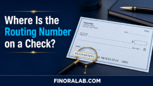 Where Is the Routing Number on a Check? Find It Fast