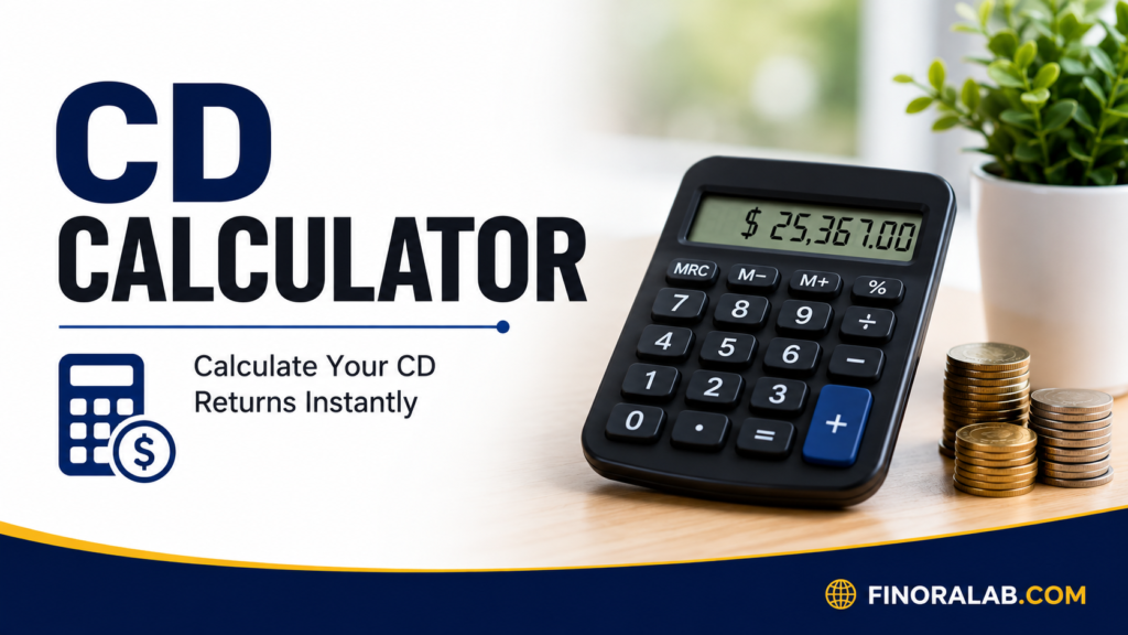 CD Calculator: Calculate Your Certificate of Deposit Returns