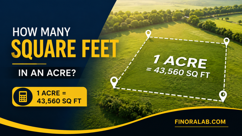 How Many Square Feet in an Acre