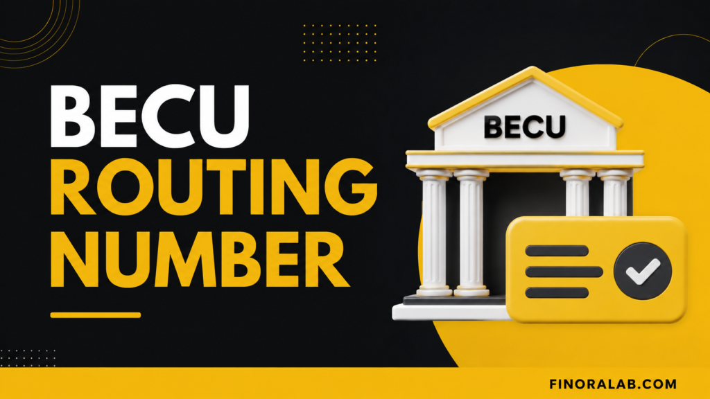 BECU Routing Number