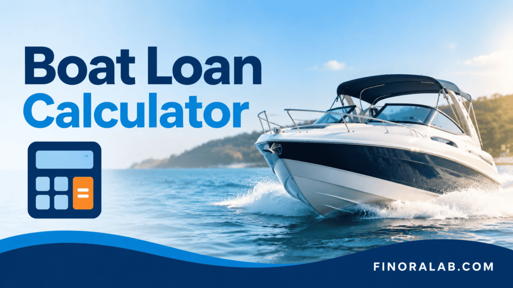 Boat Loan Calculator: Estimate Monthly Payments & Interest Costs