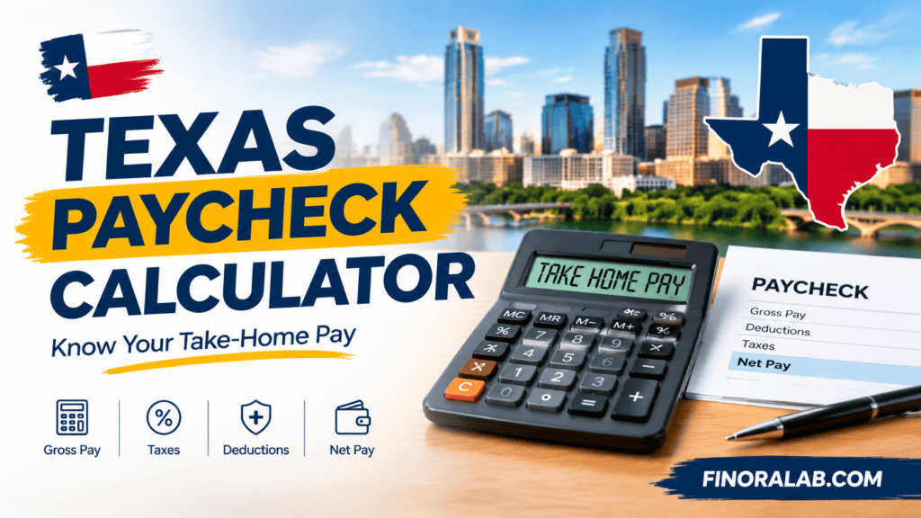Texas Paycheck Calculator: Estimate Your Take-Home Pay Fast