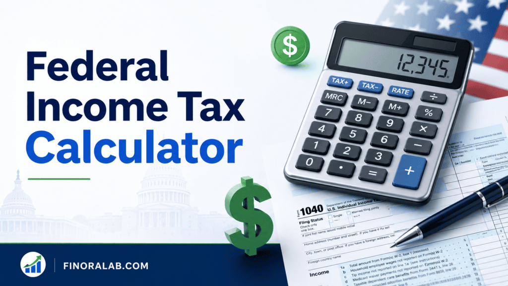 Federal Income Tax Calculator 2026: Estimate Your Tax